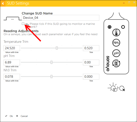 seneye SCA marine tick box.png